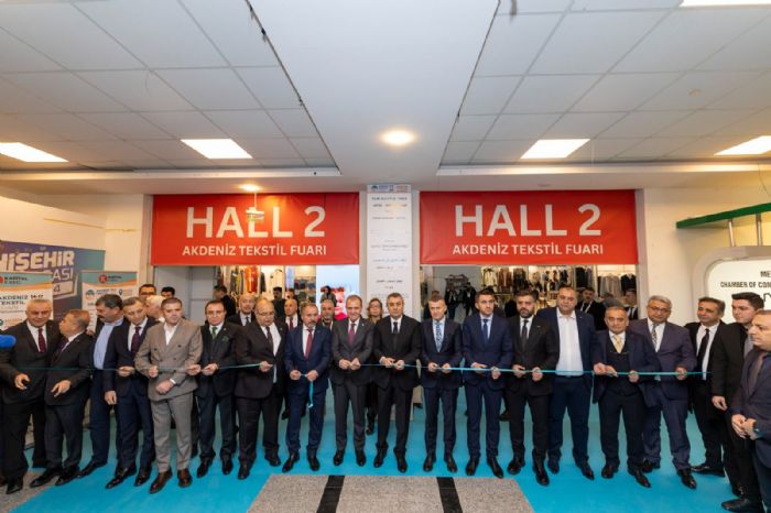 Akdeniz Tekstil Fuar� Mersin�de A��ld�